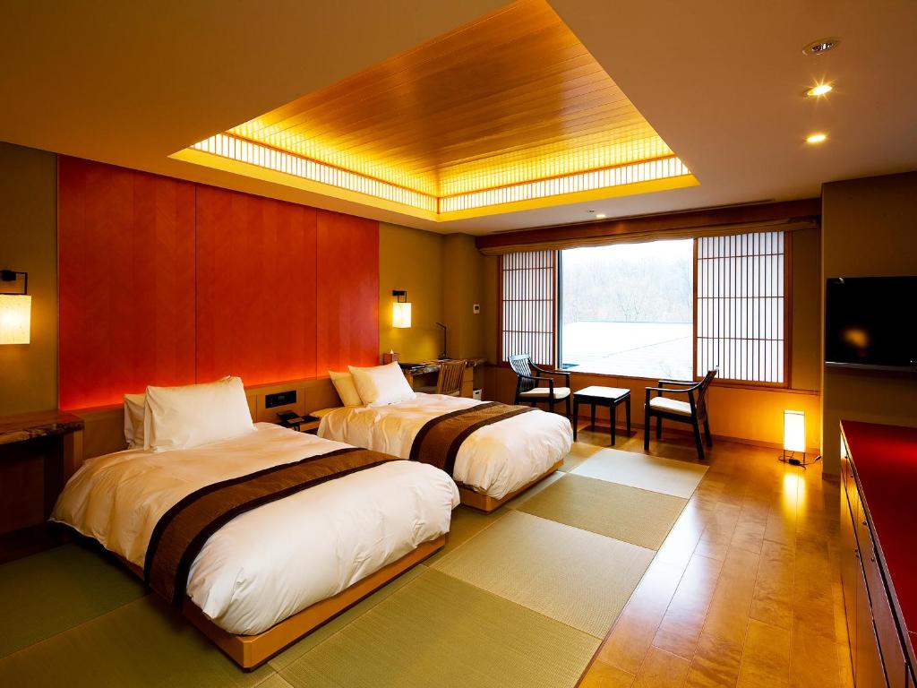 Chikusenso Mt Zao Onsen Resort Spa Tatami Room