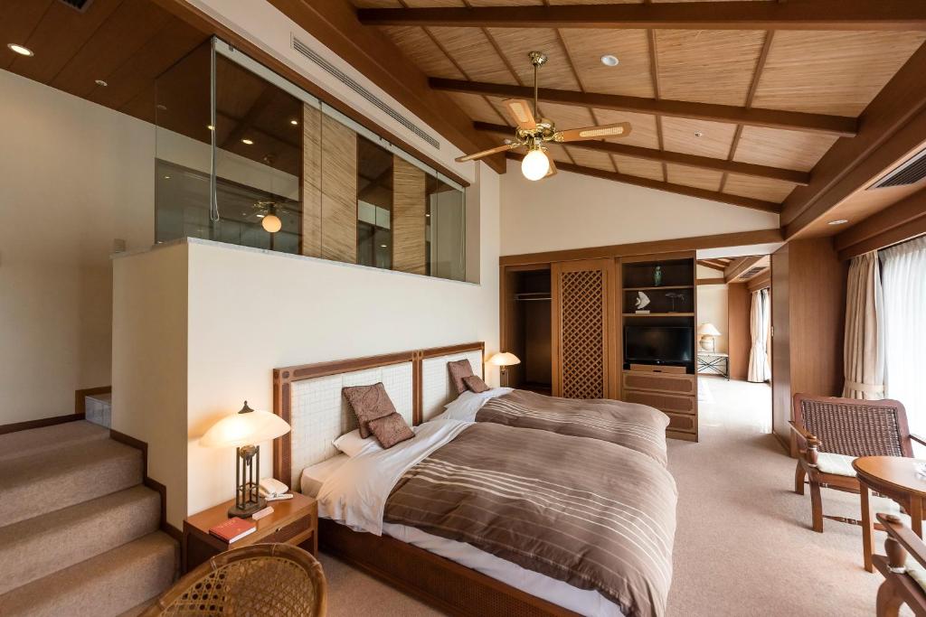 Crystal View Hotel Loft Bedroom