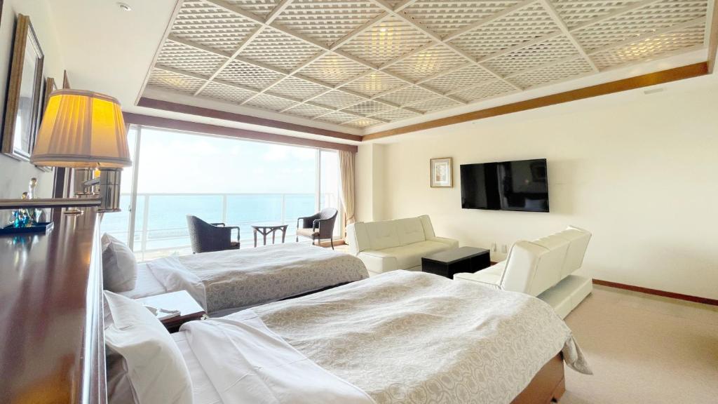 Crystal View Hotel Ocean View Twin Room