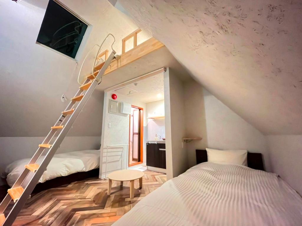 Daito Onsen Seatopia Loft Bedroom