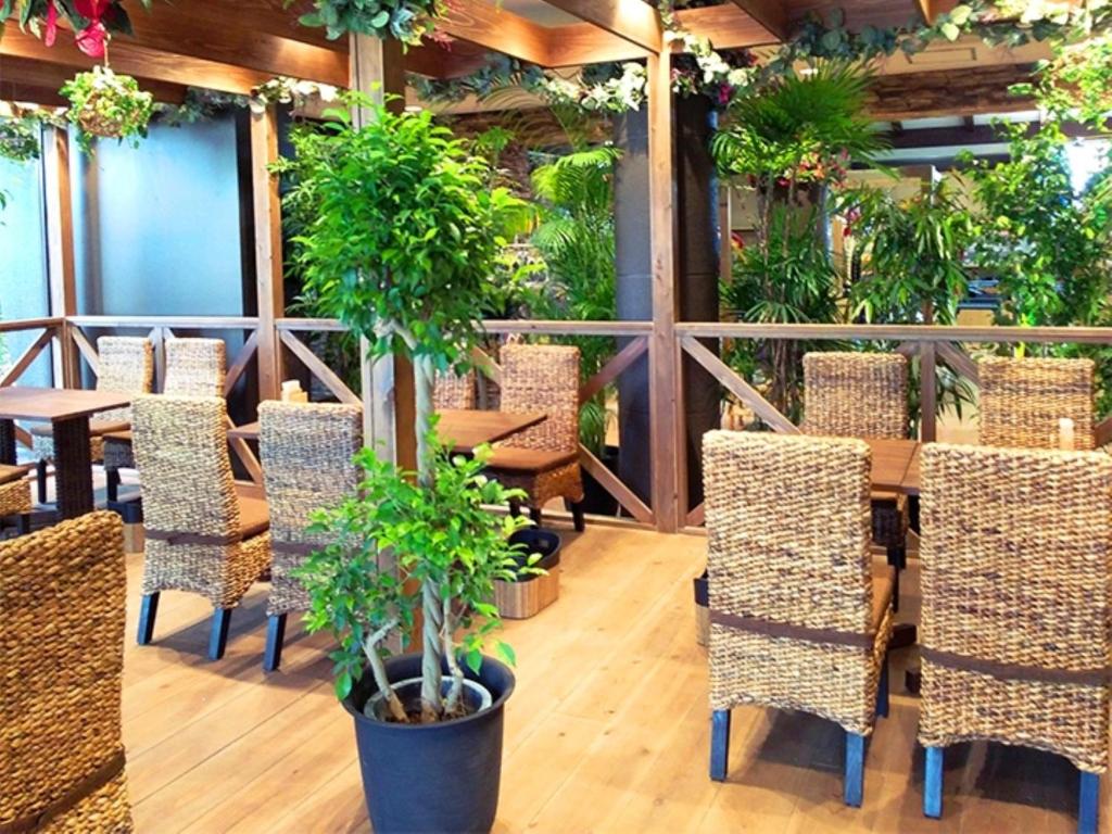 Daito Onsen Seatopia Restaurant Seating Area