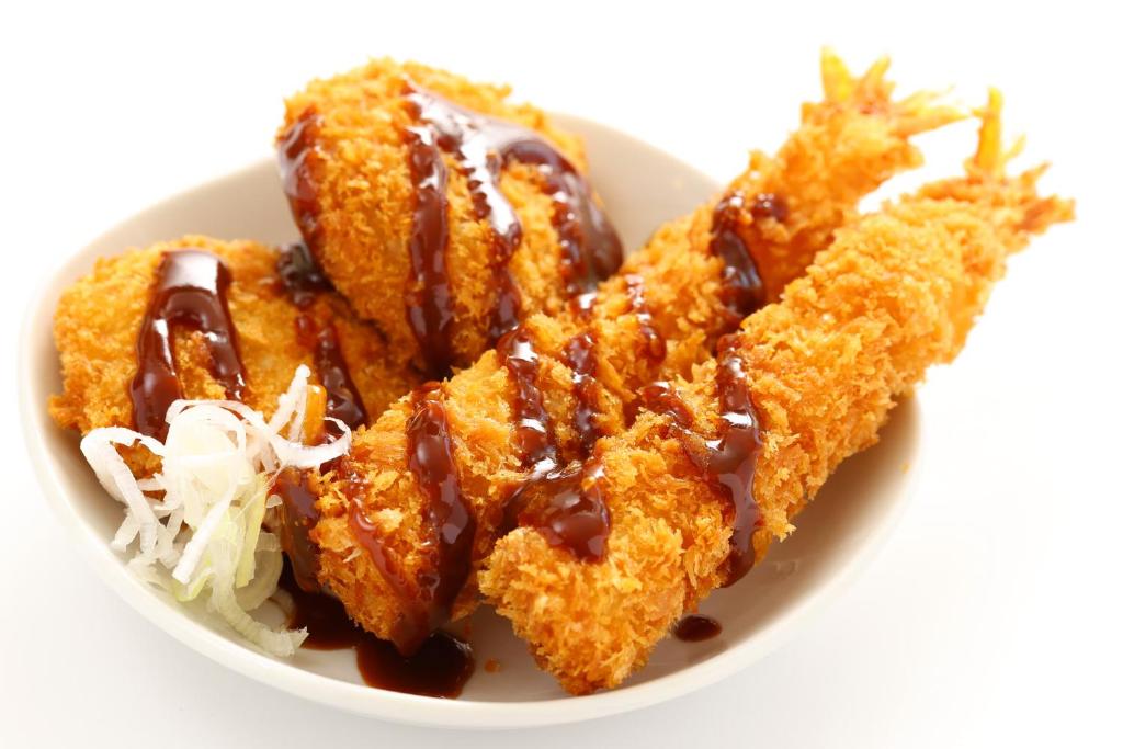 Dormy Inn Express Mikawa Anjo Fried Seafood Plate