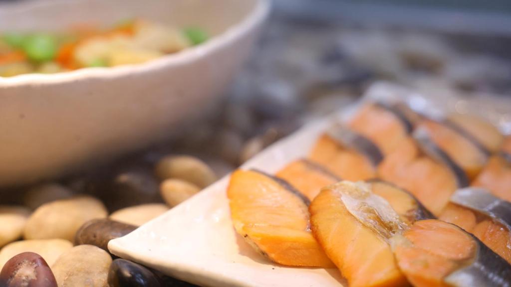 Dormy Inn Mishima Salmon Breakfast