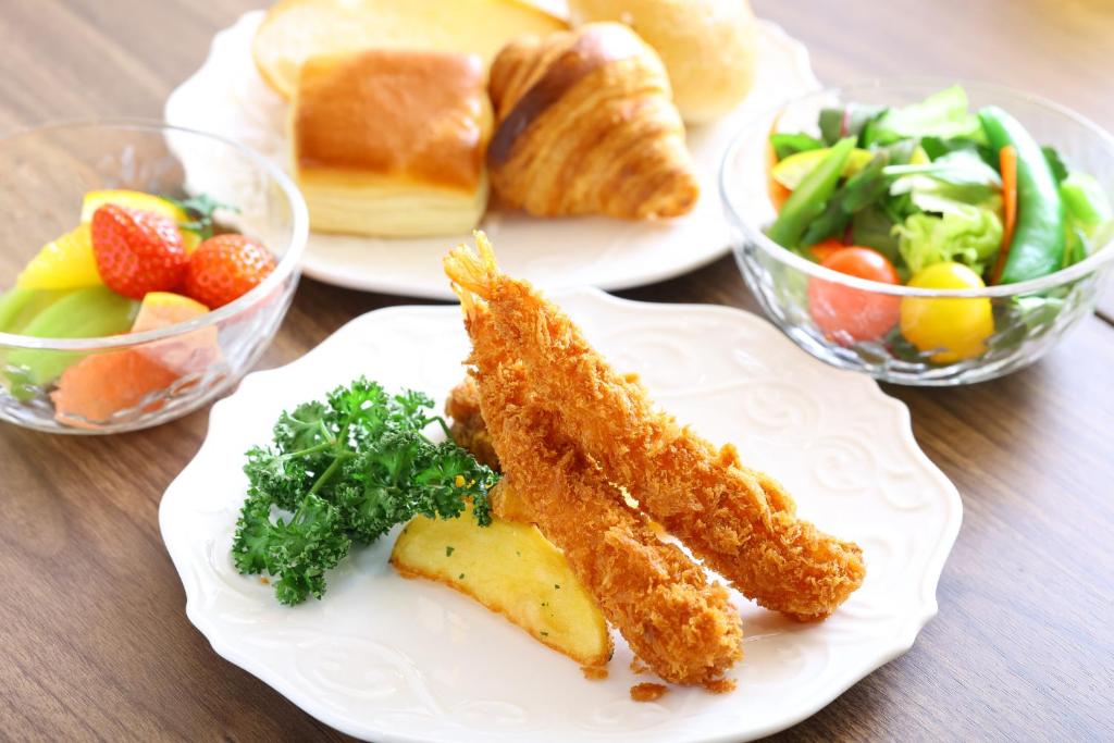 Dormy Inn Premium Ginza Breakfast Fried Shrimp