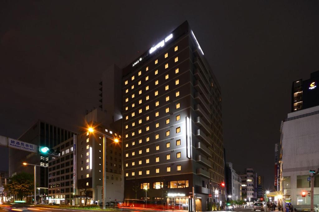 Dormy Inn Premium Nagoya Sakae Hotel Exterior Night