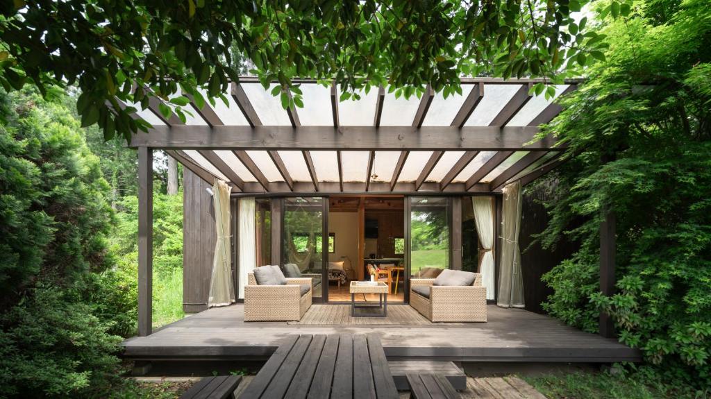Farm Resort The Farm Forest Cabin Deck