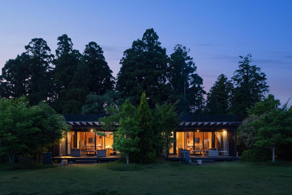 Farm Resort The Farm Garden Villas At Dusk