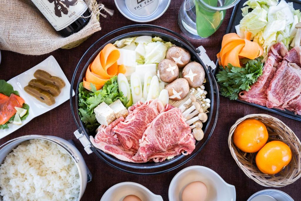 Farm Resort The Farm Sukiyaki Dinner