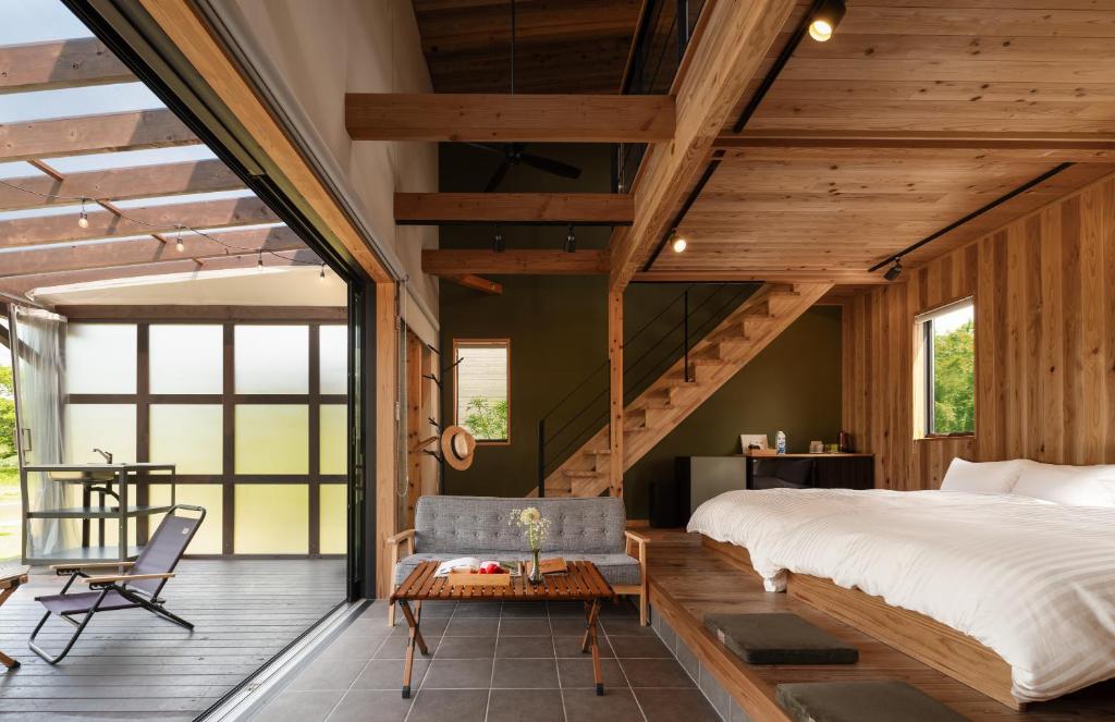 Farm Resort The Farm Wooden Guest Room