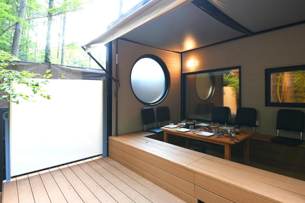Fuji Fumoto Forest Hotspring Private Deck Dining