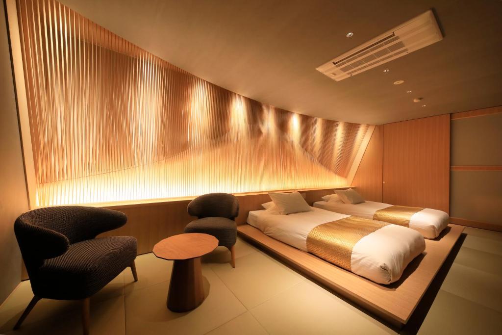 Fuji Onsenji Yumedono Twin Room