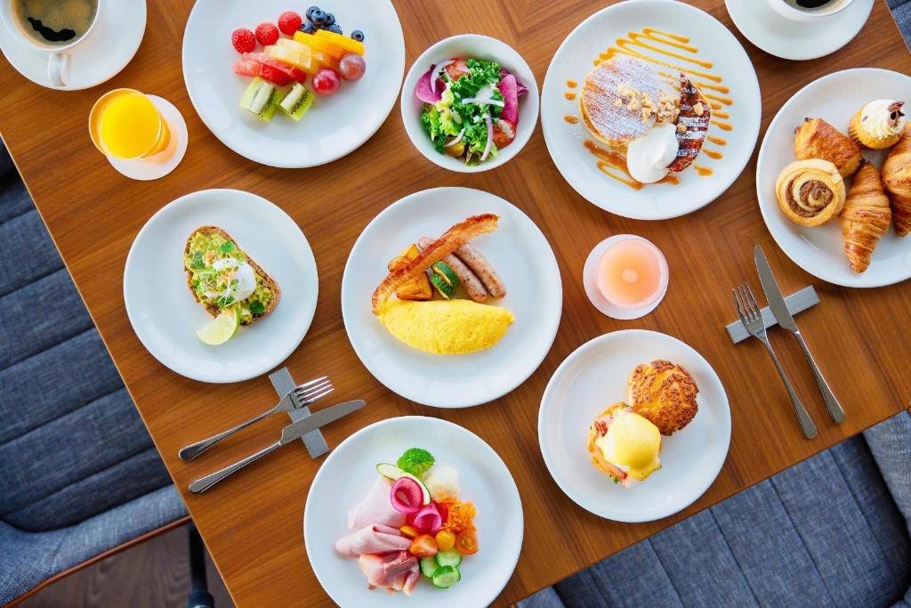 Fuji Speedway Hotel Breakfast Spread