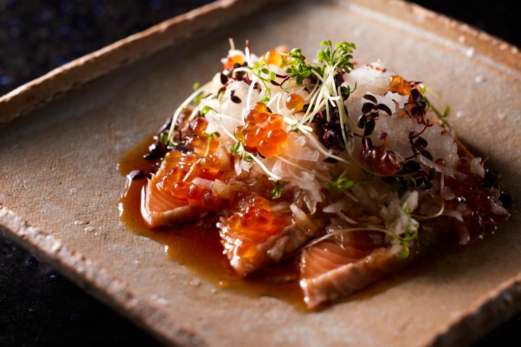Fuji Speedway Hotel Salmon Sashimi