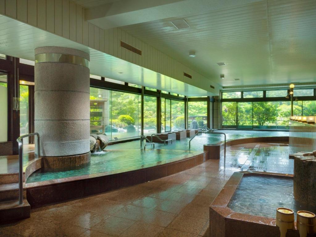 Fujisan Onsen Hotel Kaneyamaen Indoor Onsen Bath