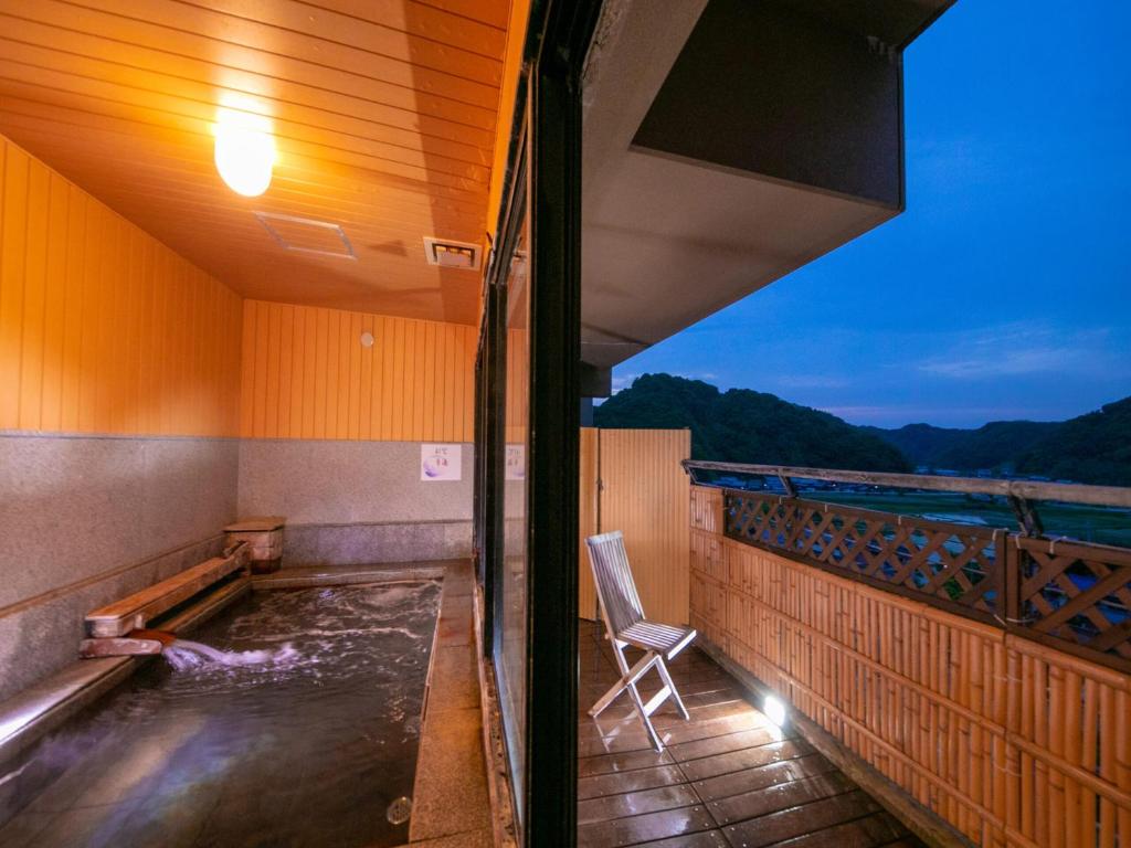 Genji Koh Private Onsen Balcony