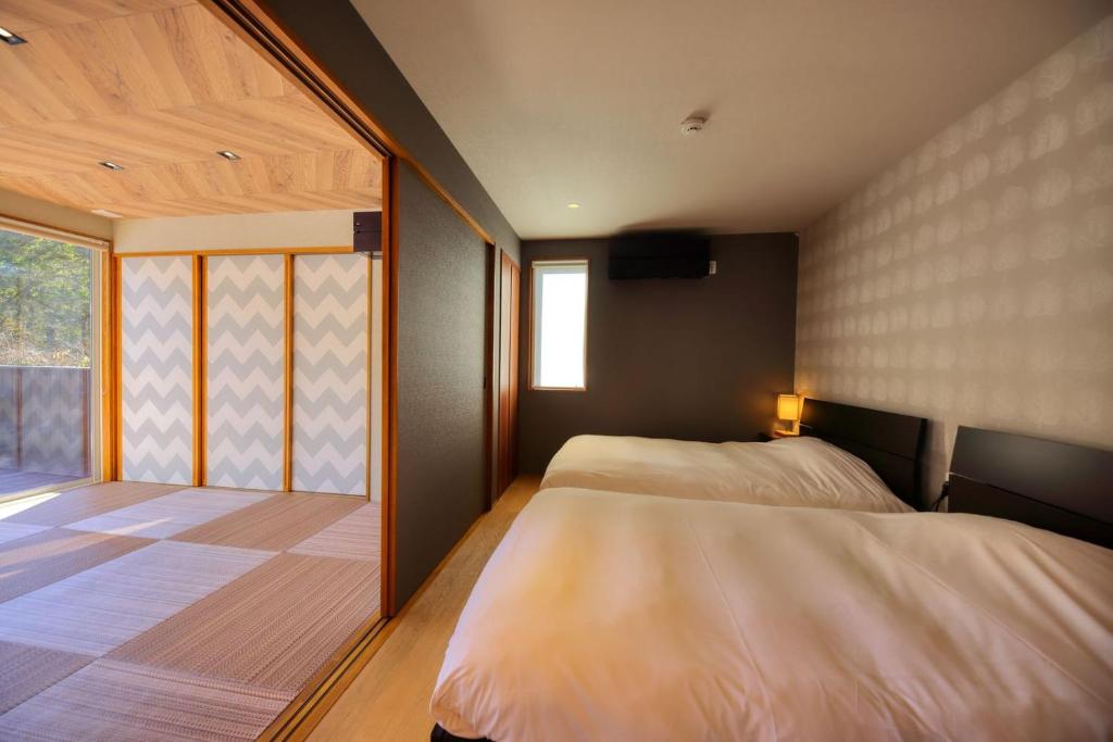 Glamp Dome Fuji Oshino Bedroom Tatami Room