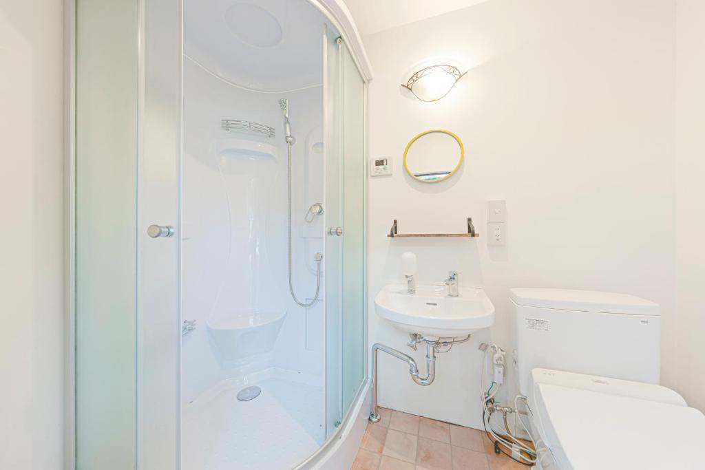 Glampark Akasawa Onsen Bathroom