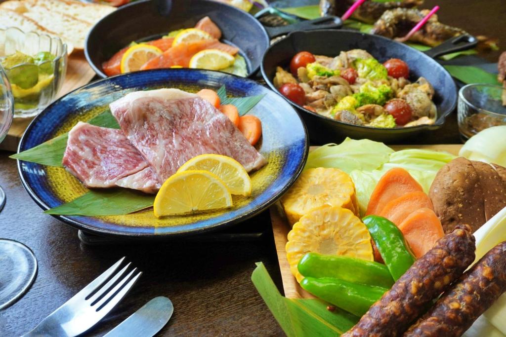 Glampark Akasawa Onsen Bbq Dinner