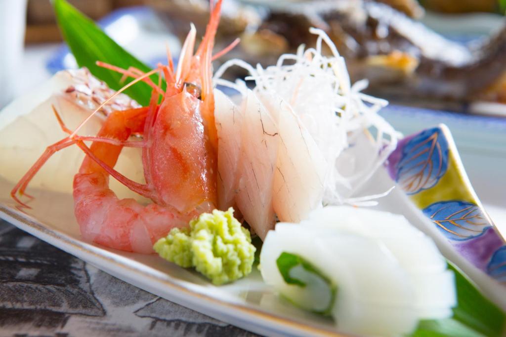 Gokayama Onsen Gokasansou Sashimi Platter
