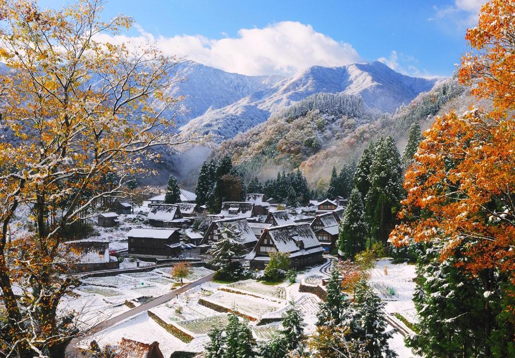 Gokayama Onsen Gokasansou Snowy Mountain Village