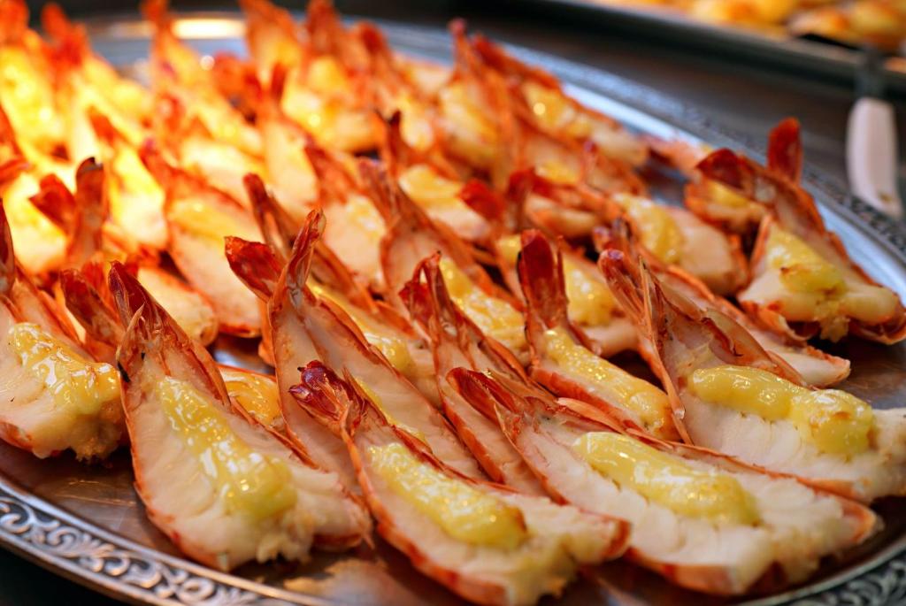 Grand Hotel Taiyo Grilled Prawns
