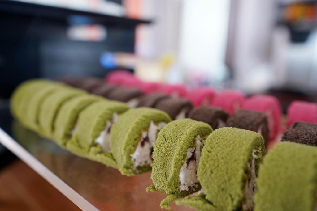 Grand Hotel Taiyo Matcha Roll Cake