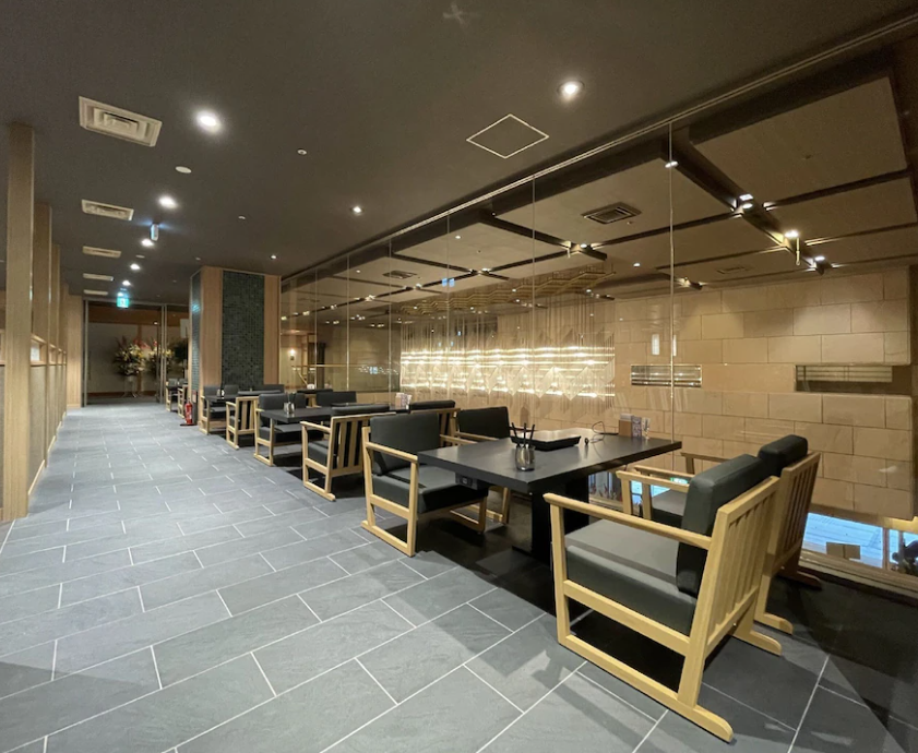 Grandvrio Hotel Lounge Seating Area