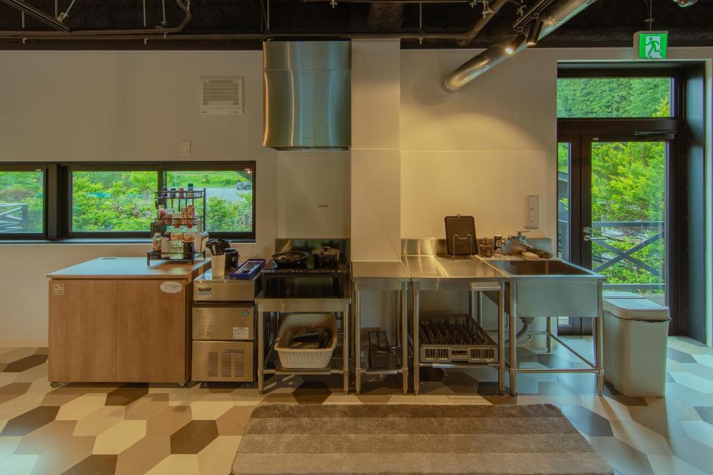 Guesthouse Leu Shared Kitchen
