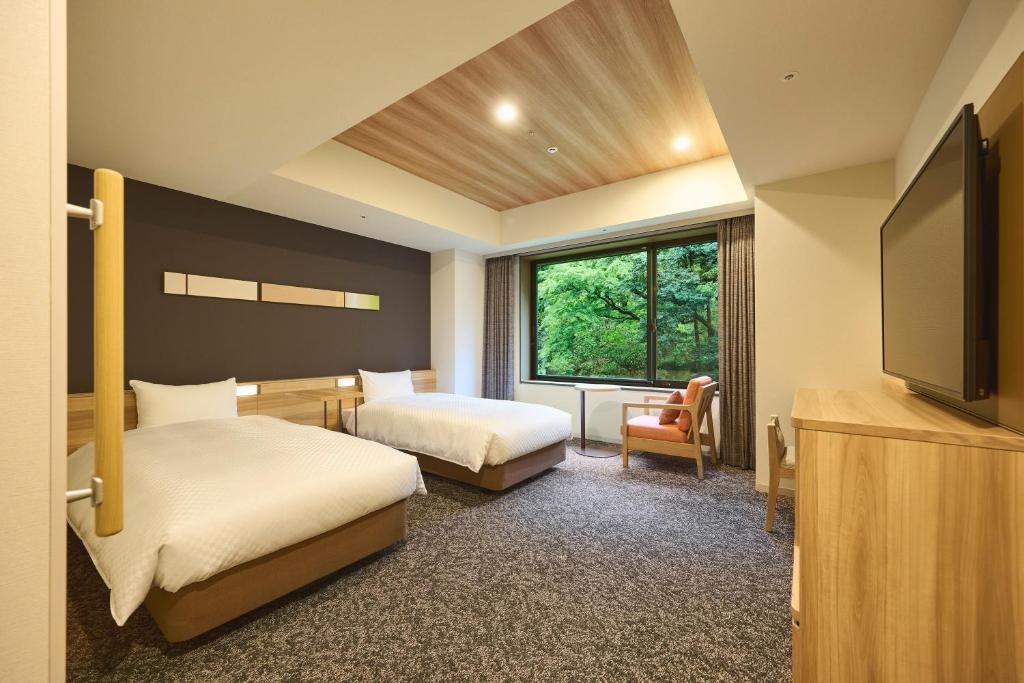 Hakone Kowakien Hotel Twin Room