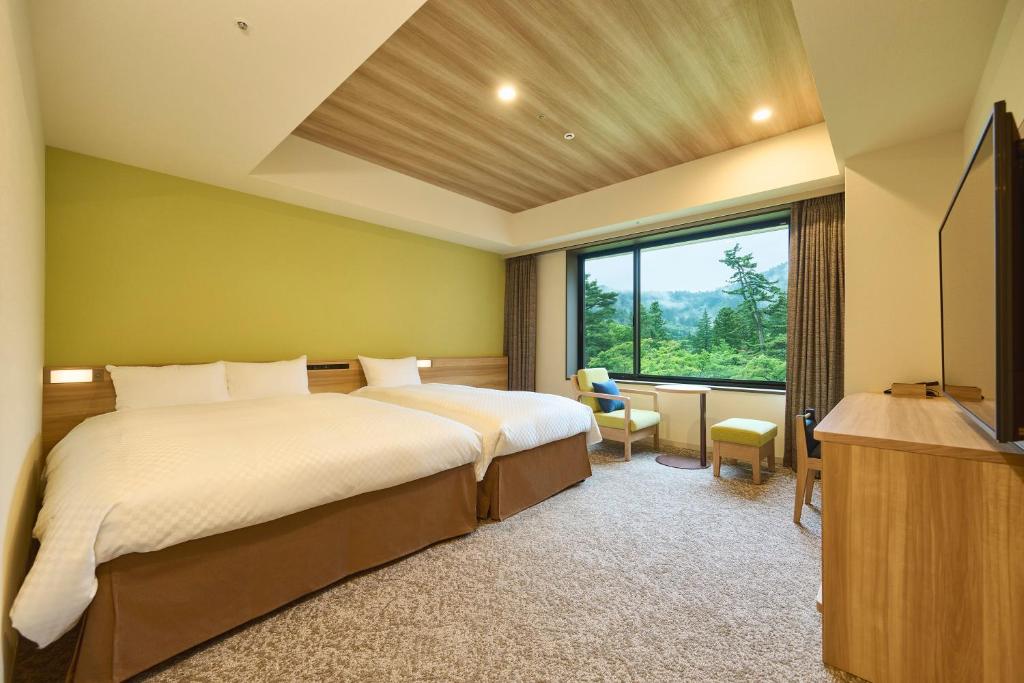Hakone Kowakien Hotel Twin Room
