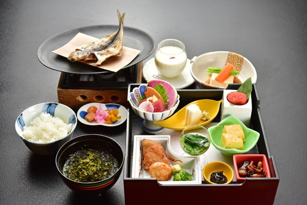 Hakone Yunohana Prince Hotel Japanese Breakfast