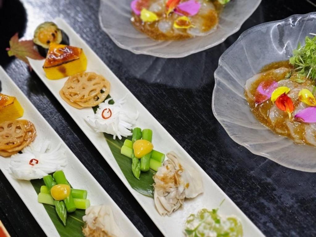 Harumiya Ryokan Kaiseki Appetizers