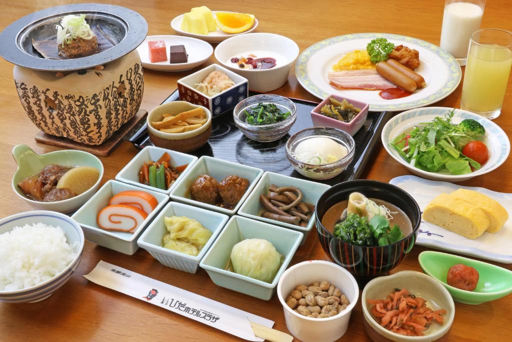 Hida Hotel Plaza Japanese Breakfast