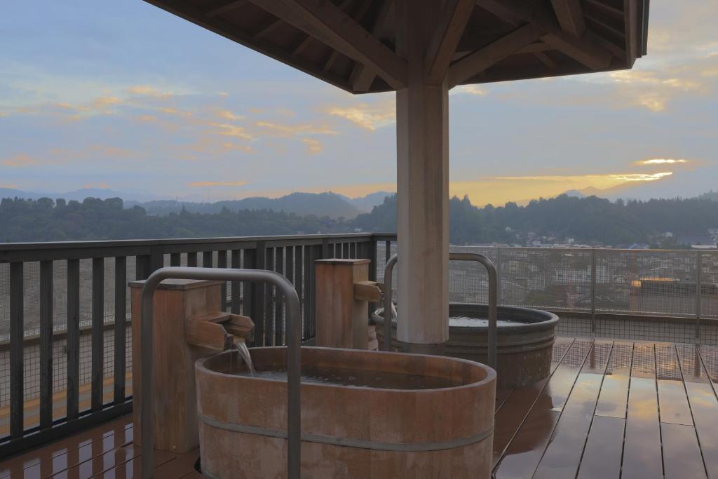 Hida Hotel Plaza Rooftop Onsen