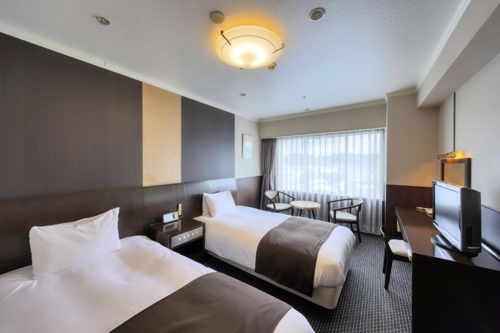 Hida Hotel Plaza Twin Room