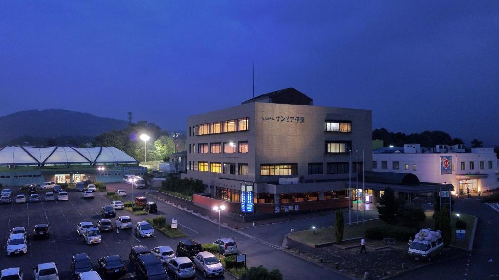 Hill Hotel Sunpia Iga Exterior Night