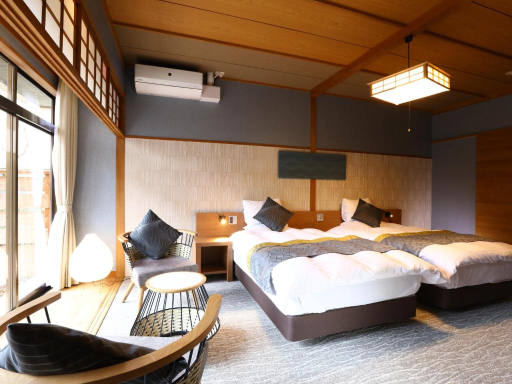 Himi Umiakari Onsen Hotel Twin Room