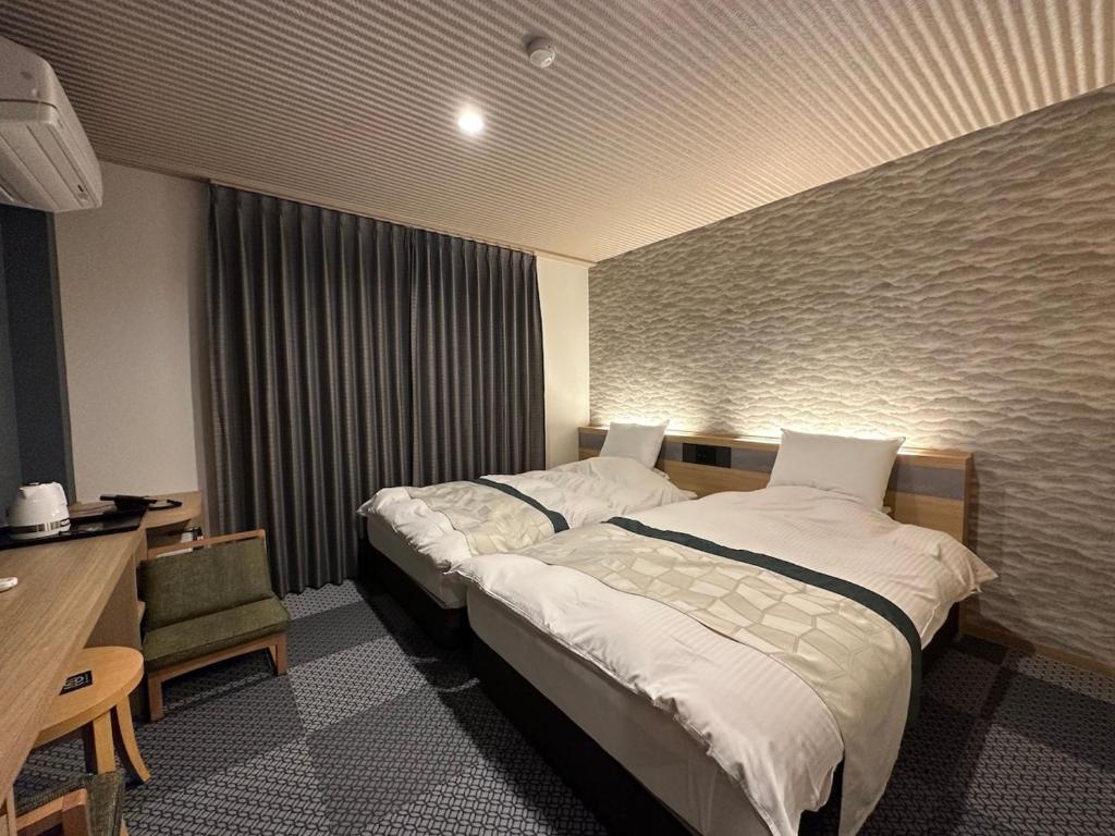 Himi Umiakari Onsen Hotel Twin Room