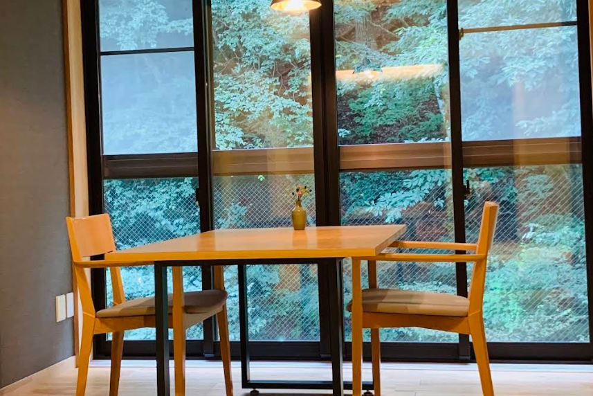 Hinatami Kan Ryokan Window Table
