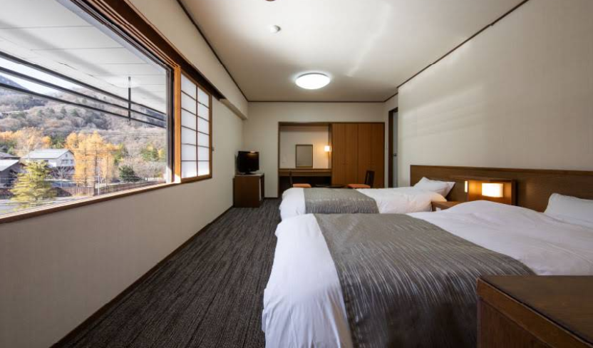 Hirayukan Twin Bedroom