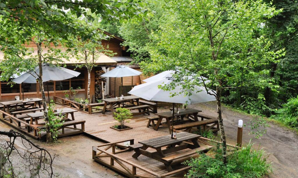 Hishino Onsen Tokiwakan Outdoor Terrace
