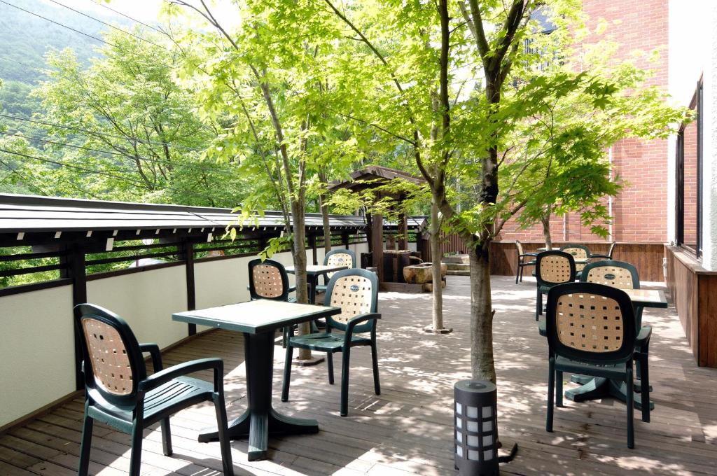 Hodakaso Yamano Hotel Outdoor Terrace