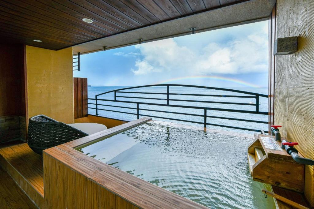 Hokkawa Onsen Hotel Ocean View Onsen Bath