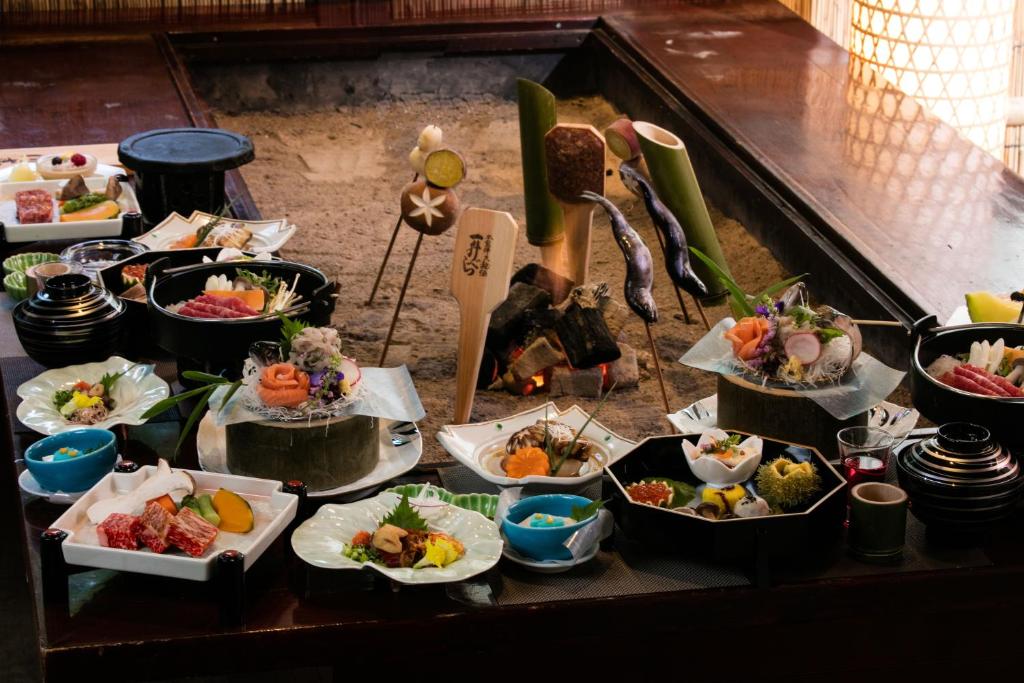 Honke Bankyu Irori Kaiseki Dinner