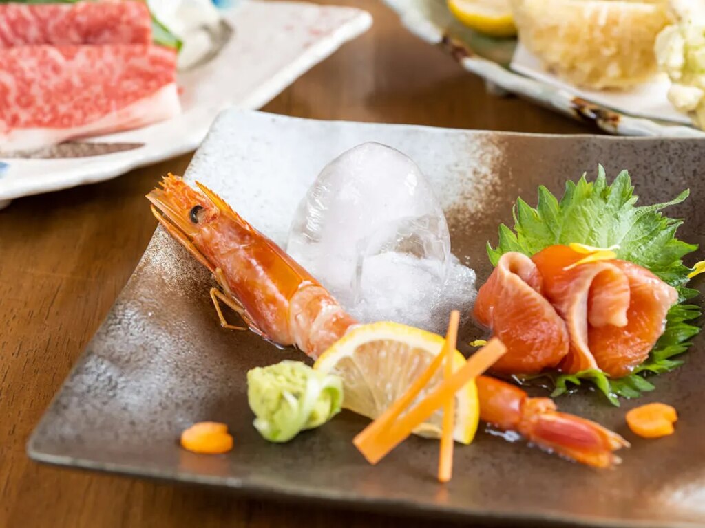 Hotel And Onsen 2307 Shiga Kogen Sashimi Platter