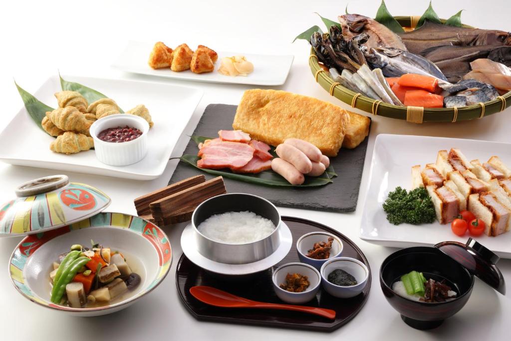 Hotel Angel Grandia Echigo Nakazato Breakfast Spread