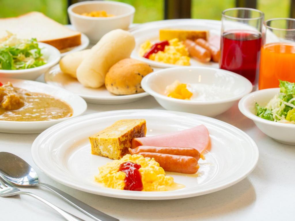 Hotel Casual Euro Breakfast Spread