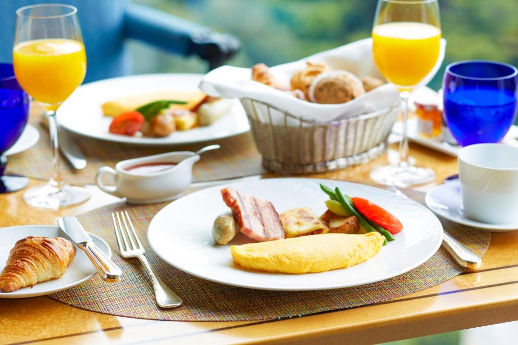 Hotel Chinzanso Tokyo Breakfast Table