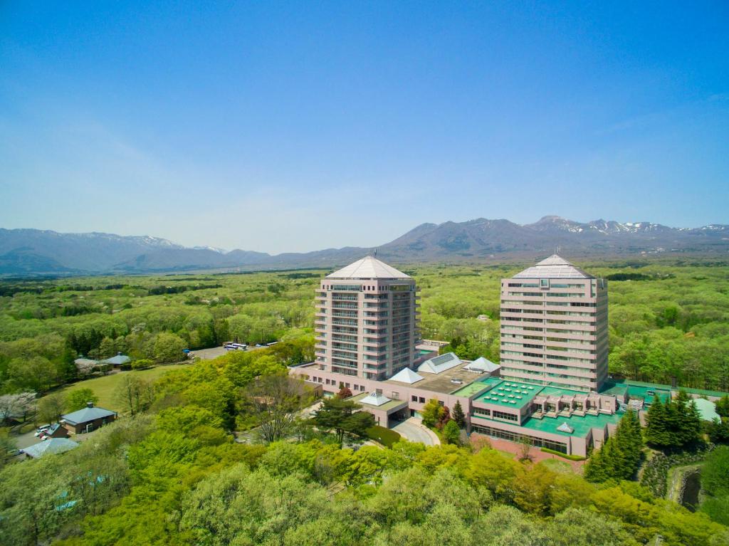 Hotel Epinard Nasu Aerial View