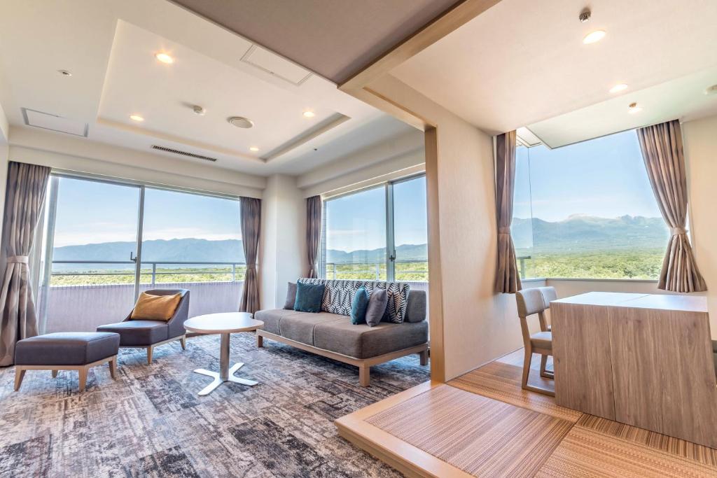 Hotel Epinard Nasu Modern Suite Room